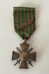 Médaille militaire : croix de guerre
