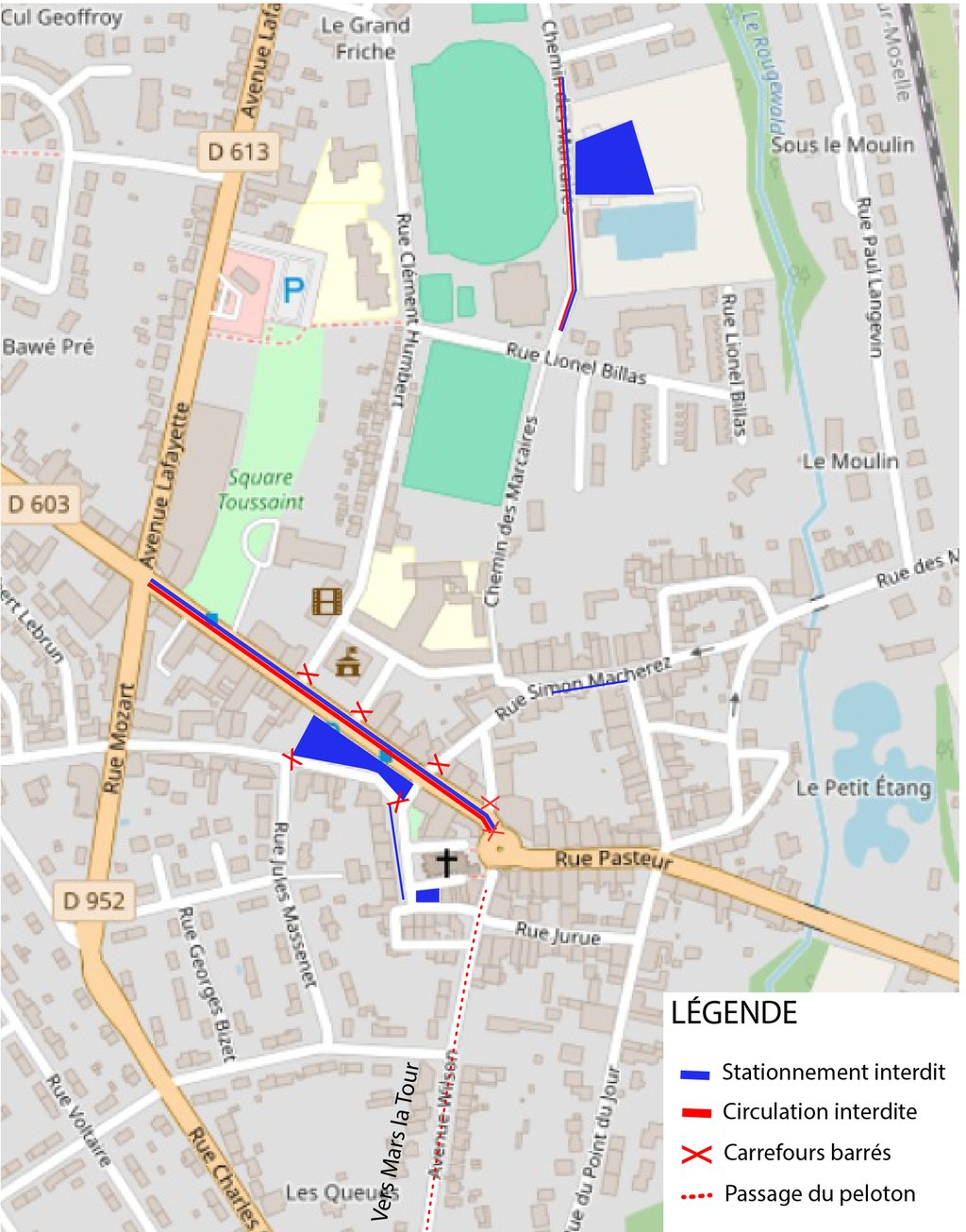 ⚠️ TOUR DE LA MIRABELLE – Perturbations ⚠️