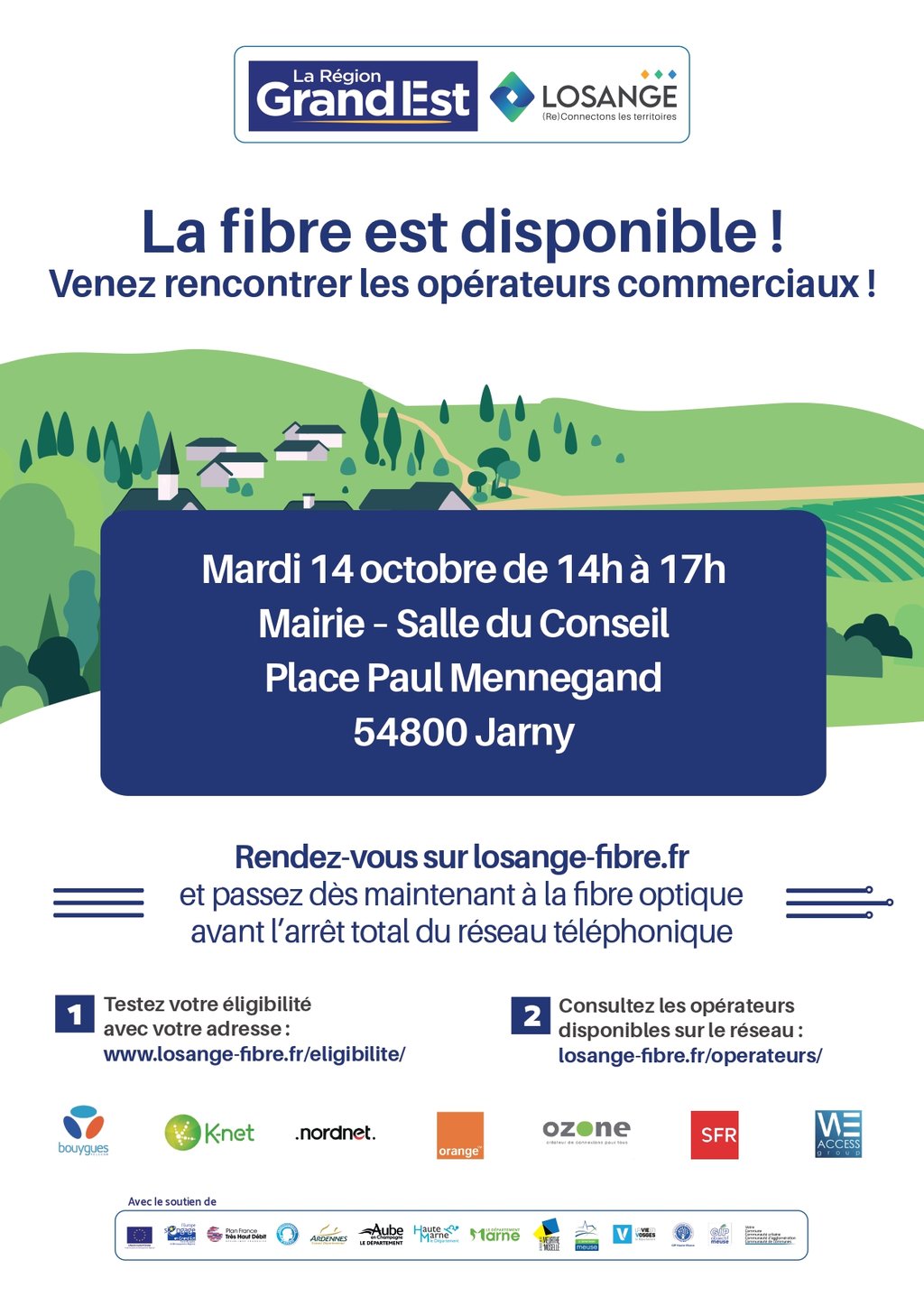 FIBRE OPTIQUE – Permanence opérateurs