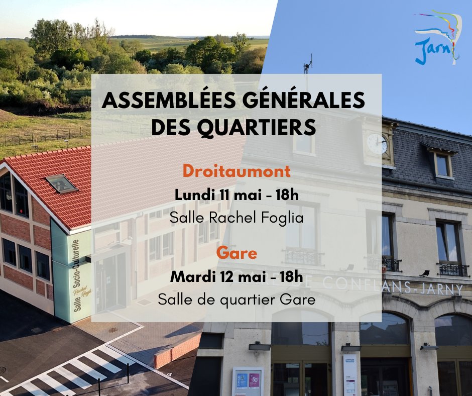 QUARTIERS – Assemblées générales des quartiers