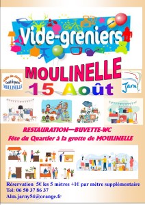 afffiche vide grenier 2024